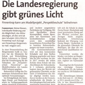 Artikel aus der WP/WR vom 22.01.2011