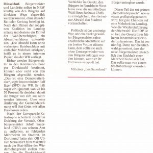 Mehr Macht für Bürger