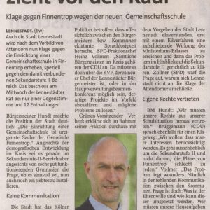 Artikel aus der WP / WR vom 25.02.2011