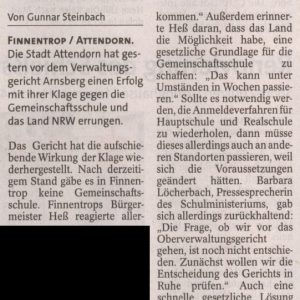 Richter stoppen neue Schule