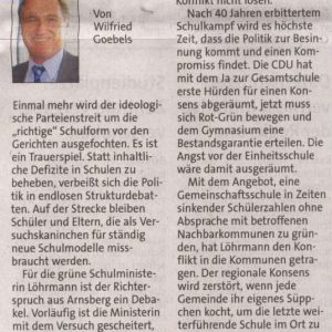 Kommentar aus der WP vom 13.04.2011