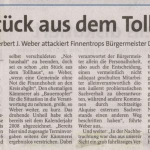 "Ein Stück aus dem Tollhaus"