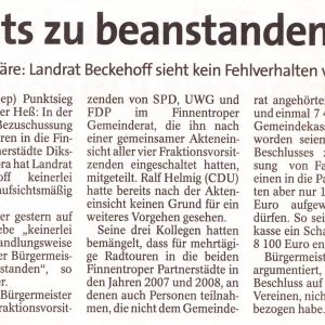 Radtour-Affäre: Landrat hat nichts zu beanstanden