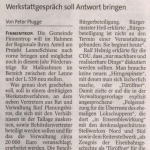 Hirngespinst oder Türöffner?