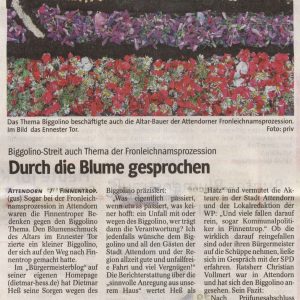 Kreative Gärtner lassen Blumen sprechen