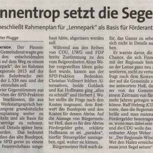 Artikel aus der WP / WR vom 20.07.2011