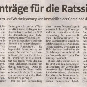 Artikel aus der WP / WR vom 10.09.2010