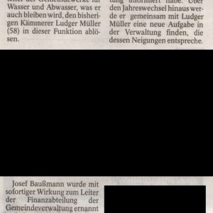Artikel aus der WP / WR vom 13.11.2010