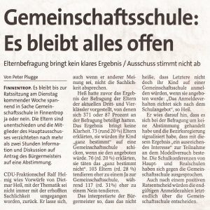Es bleibt alles offen