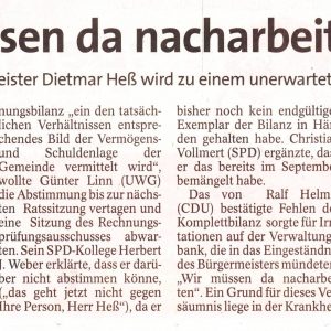 "Ich hätte da nachhaken sollen", so Dietmar Heß